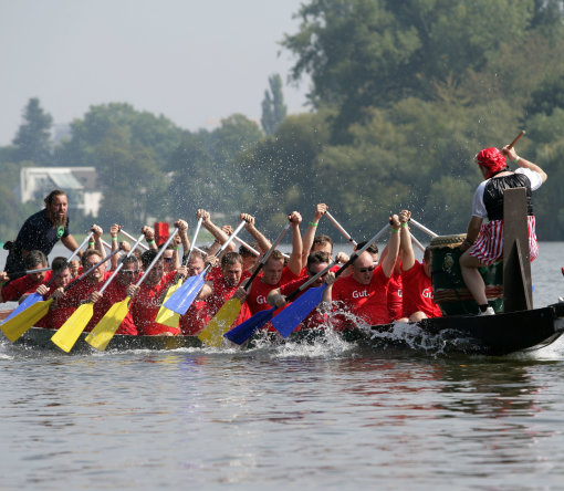 Buergerfest Drachenbootrennen