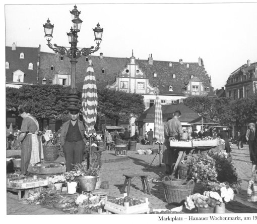 Wochenmarkt 1953